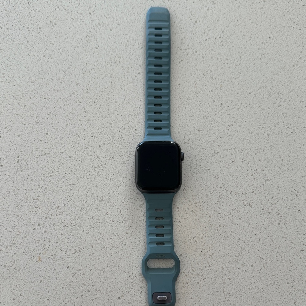 Apple Series 4 44MM Smartwatch with Teal Strap